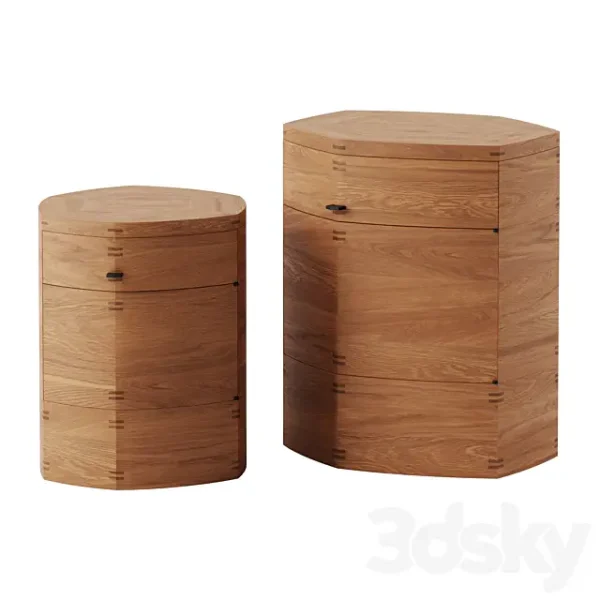 3DSky - ELIE Bedside Table by Pierre Yovanovitch