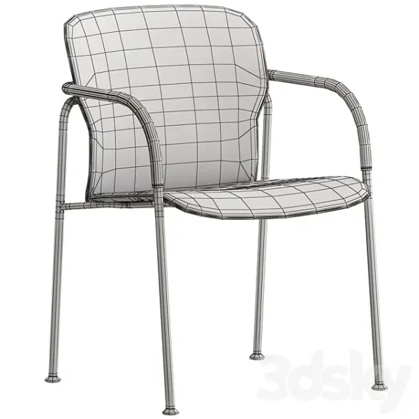 3DSky - CB2 Pesaro Chair - Image 5
