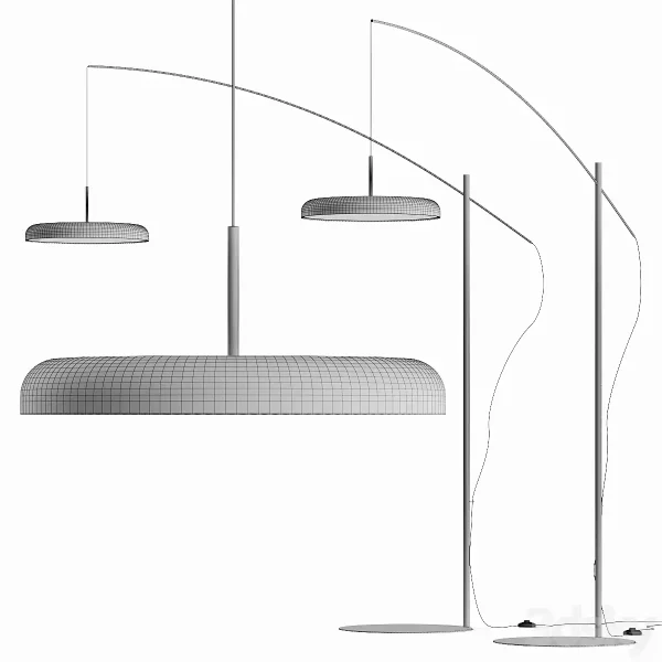 3DSky - Lumen Center Italia Zero Floor Lamp - Image 4