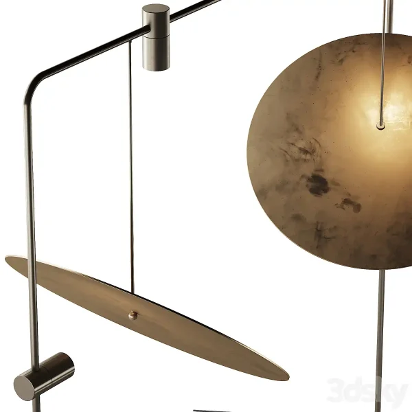 3DSky - 374 Lighting Fixtures 30 The Moon Floor Lamp - Image 2