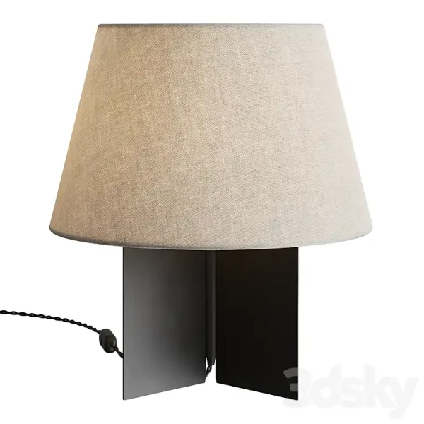 3DSky - Zara Home Table Lamp 01