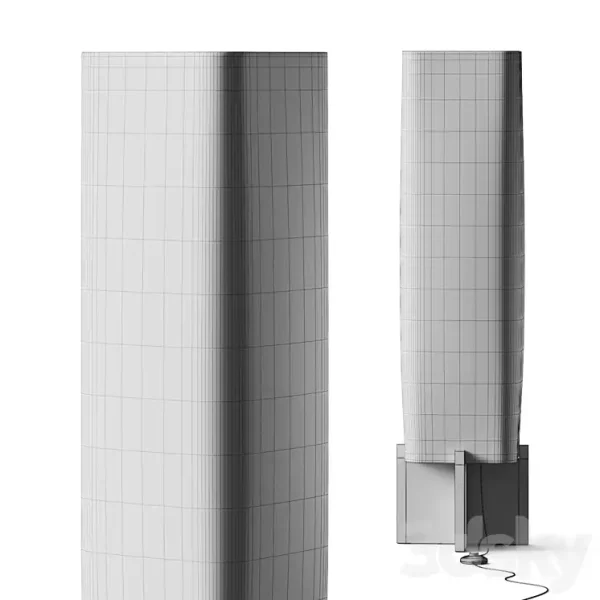 3DSky - Crate and Barrel Toro Floor Lamp - Image 3