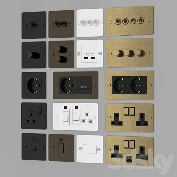 3DSky - Buster & Punch Switches & Sockets - Image 3