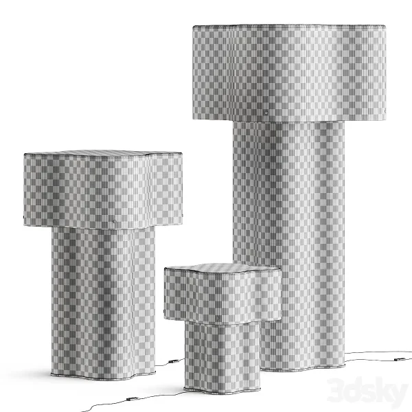3DSky - Baxter Nuvola Floor Lamps - Image 4