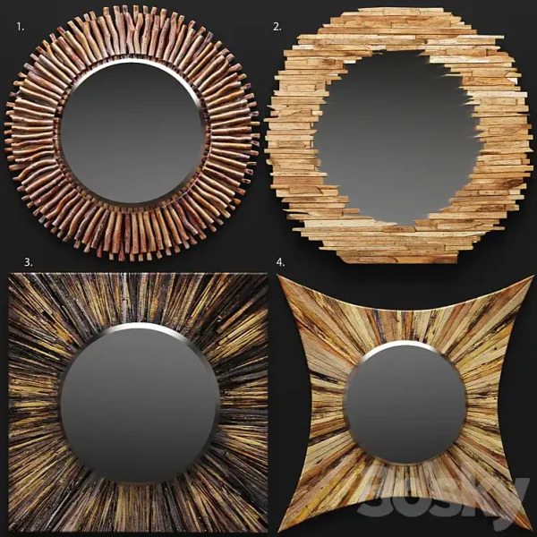 3DSky - A Set of Mirrors Tree