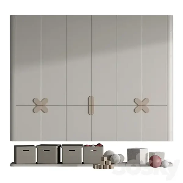 3DSky - Children Wardrobe 001