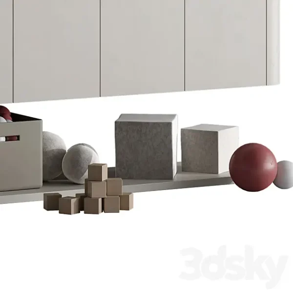 3DSky - Children Wardrobe 001 - Image 3