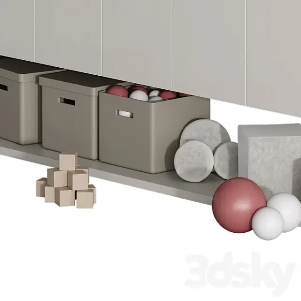 3DSky - Children Wardrobe 001 - Image 4
