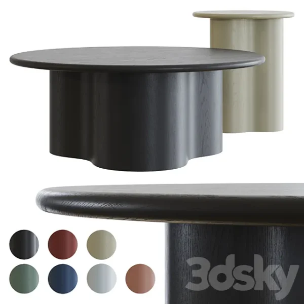 3DSky - Artie Wave Coffee Table by Globewest