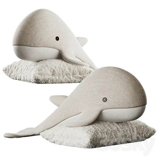 3DSky - Cute Plush Whale