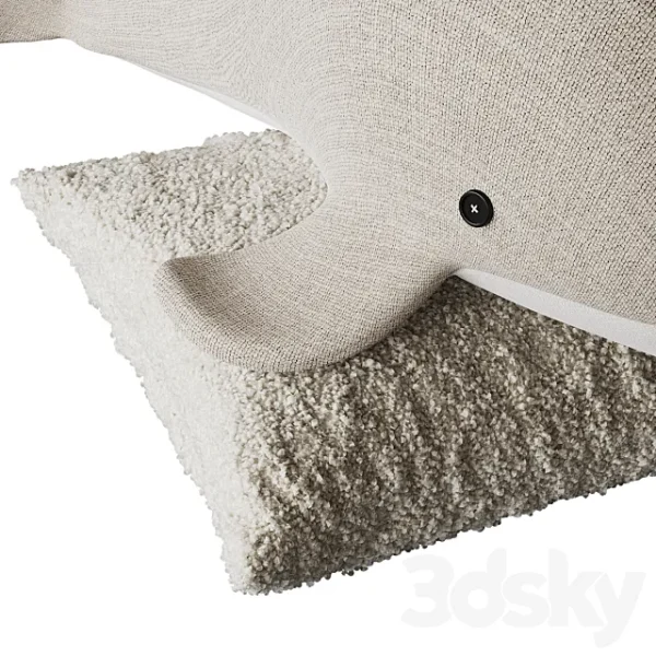 3DSky - Cute Plush Whale - Image 2