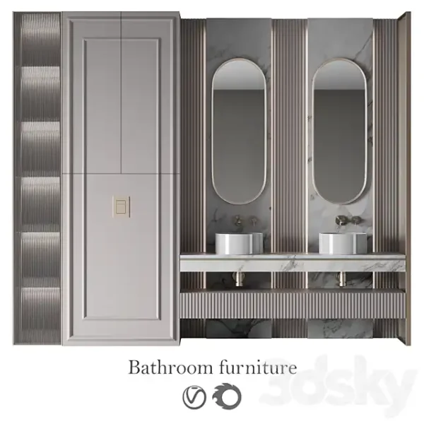 3DSky - Bathroom Furniture No 30