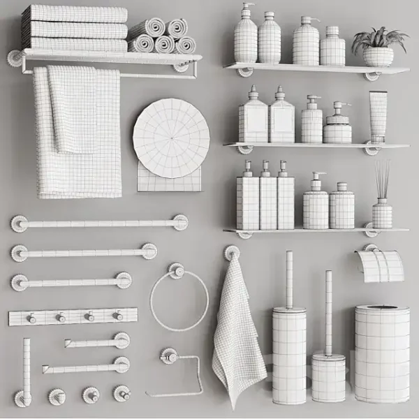 3DSky - Bathroom Accessories 87 - Image 5