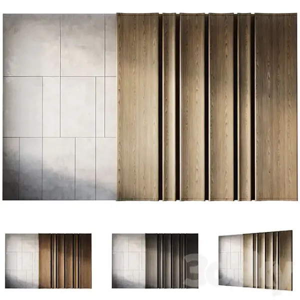 3DSky - Wood Wall Panels 3