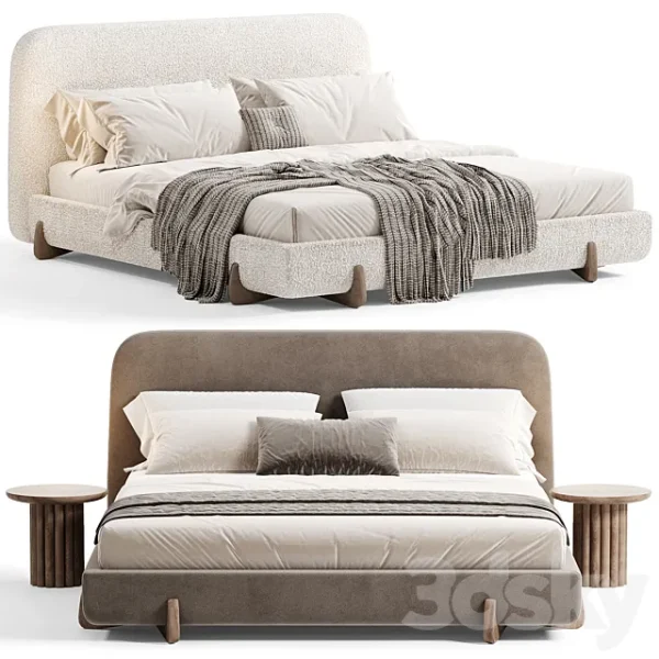 3DSky - Stivale Light Brown Velvet - Image 4
