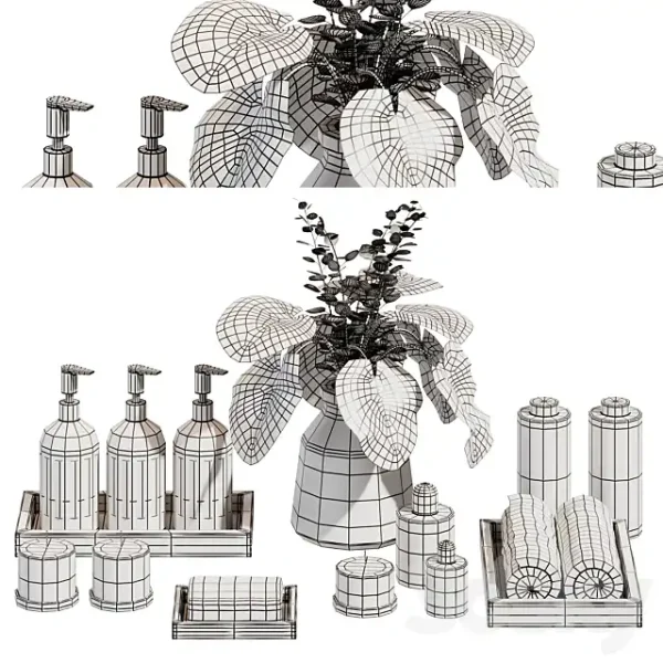 3DSky - Decorative Bathroom Set 004 - Image 5
