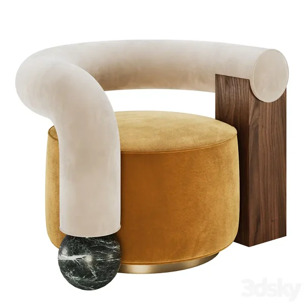 3DSky - Galatea Armchair by Malabar