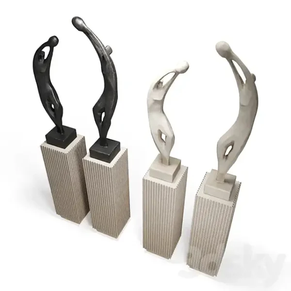 3DSky - Playing Figure Sculpture - Image 3