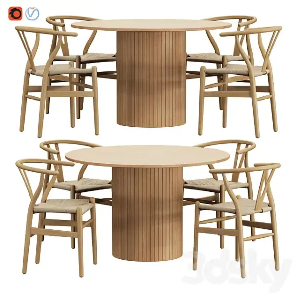 3DSky - Hill Table Vish Chair Divan Ru