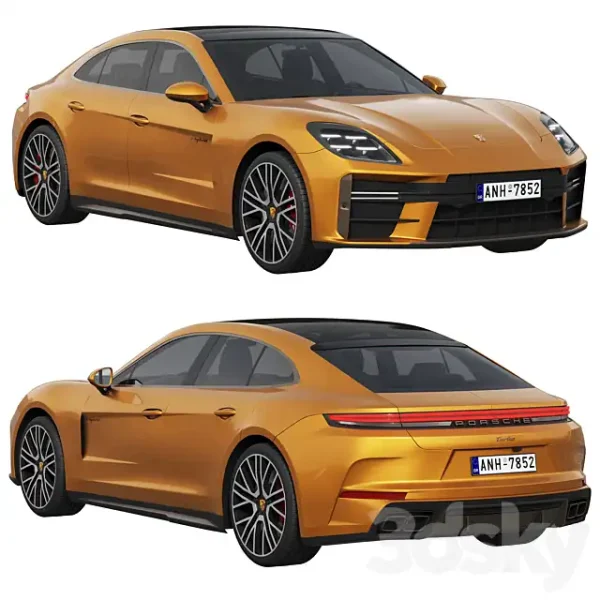 3DSky - Porsche Panamera Turbo E Hybrid 2024