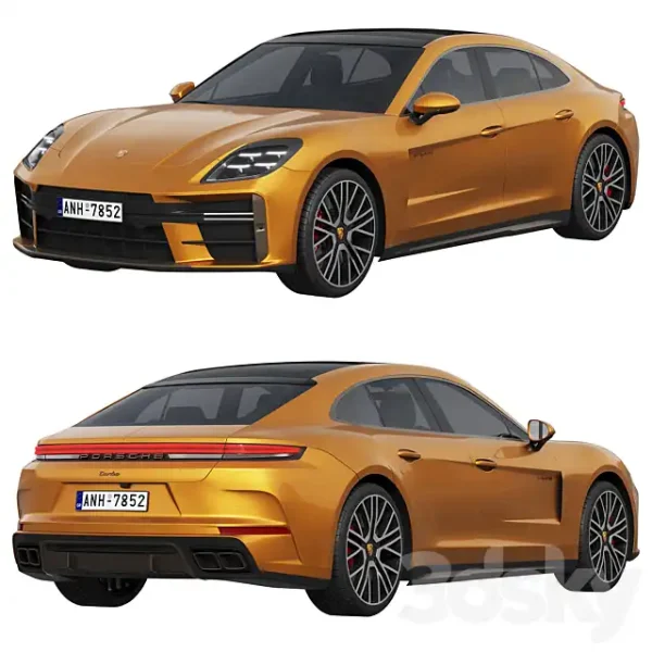 3DSky - Porsche Panamera Turbo E Hybrid 2024 - Image 2