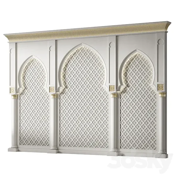 3DSky - Arch 02 Arabic Wall Decor