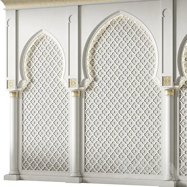 3DSky - Arch 02 Arabic Wall Decor - Image 3