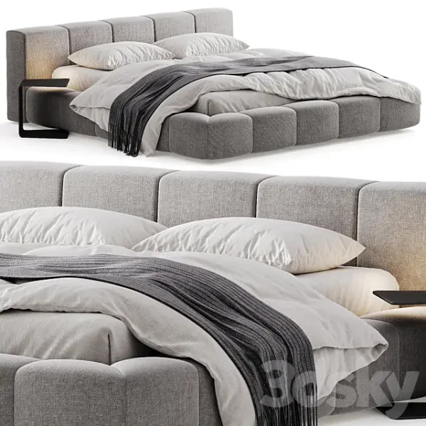3DSky - Saba Italia Pixel Bed 01 - Image 2