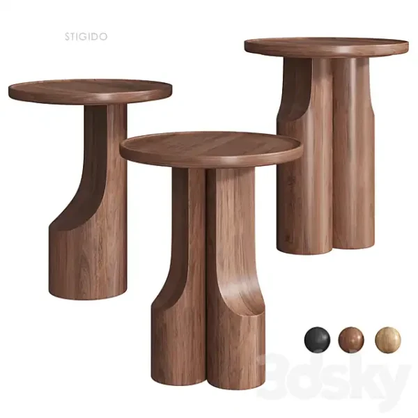 3DSky - Stigido Side Table AM PM - Image 2