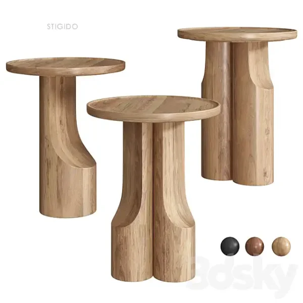3DSky - Stigido Side Table AM PM - Image 3