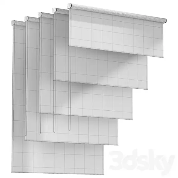 3DSky - Roller Blinds Curtains - Image 5