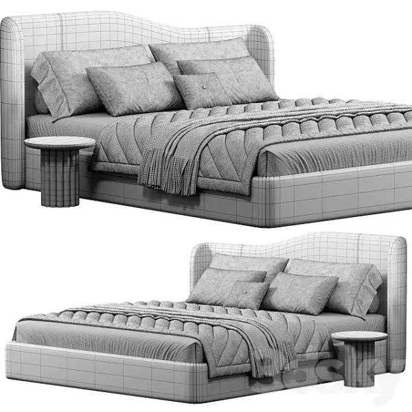 3DSky - SVECHI Modern Bed By Artipieces - Image 5