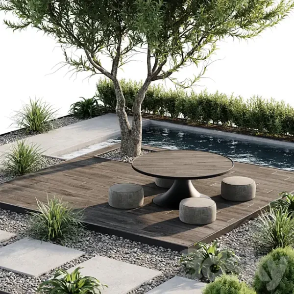 3DSky - Town Square and Outdoor Plants 6 - Image 4