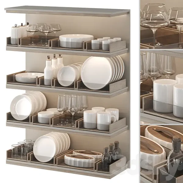 3DSky - A Set of Dishes for Filling