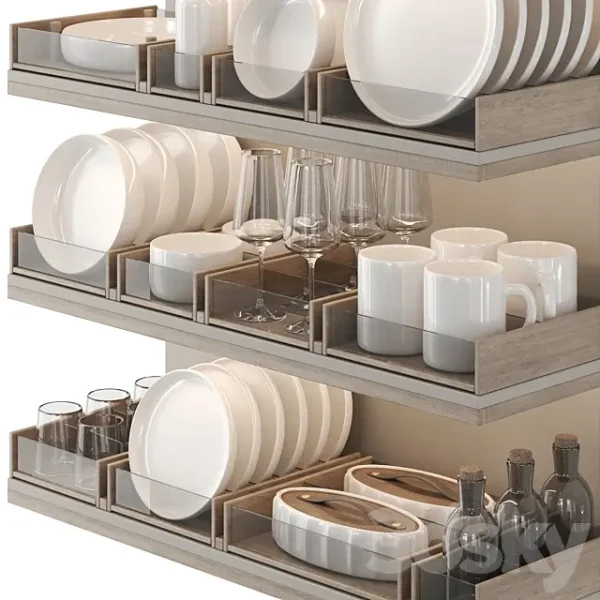 3DSky - A Set of Dishes for Filling - Image 4