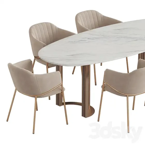 3DSky - Lord Dill Dining Set - Image 2