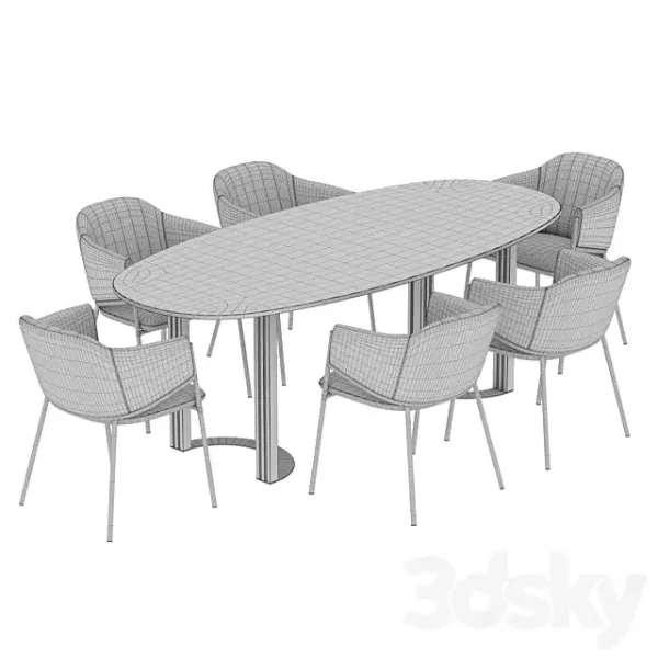3DSky - Lord Dill Dining Set - Image 3