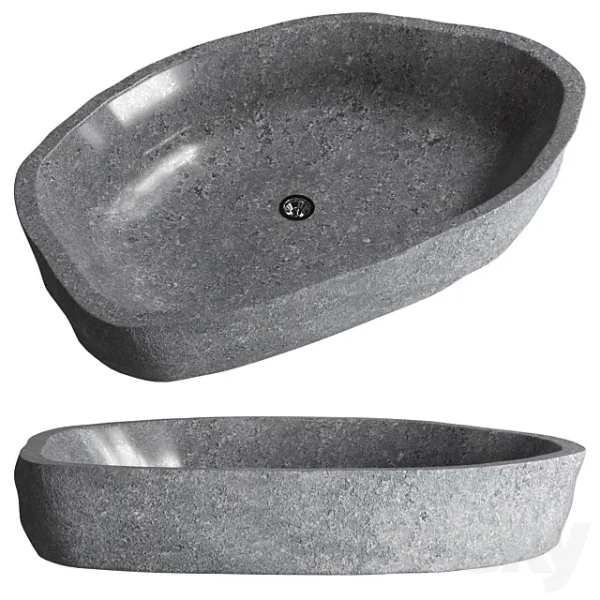 3DSky - River Stone Sink