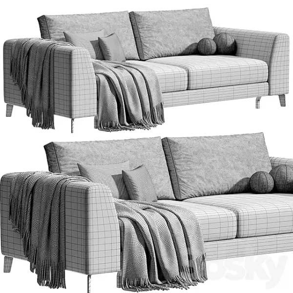 3DSky - Blanc Sofa Modern By Skdesign - Image 4