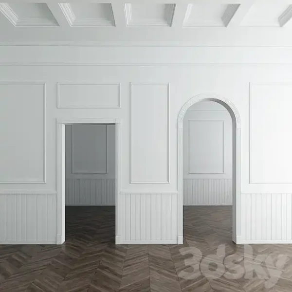 3DSky - Ultrawood Stucco Decoration of the Walls and Openings
