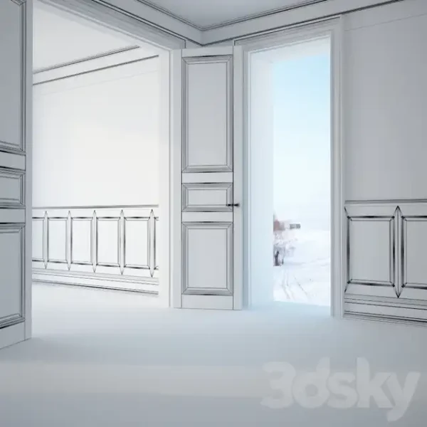 3DSky - Ultrawood Stucco Decoration of the Walls and Openings 1 - Image 3