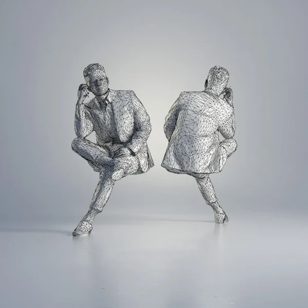 3DSky - Man Kevin Business Sitting 002 - Image 3