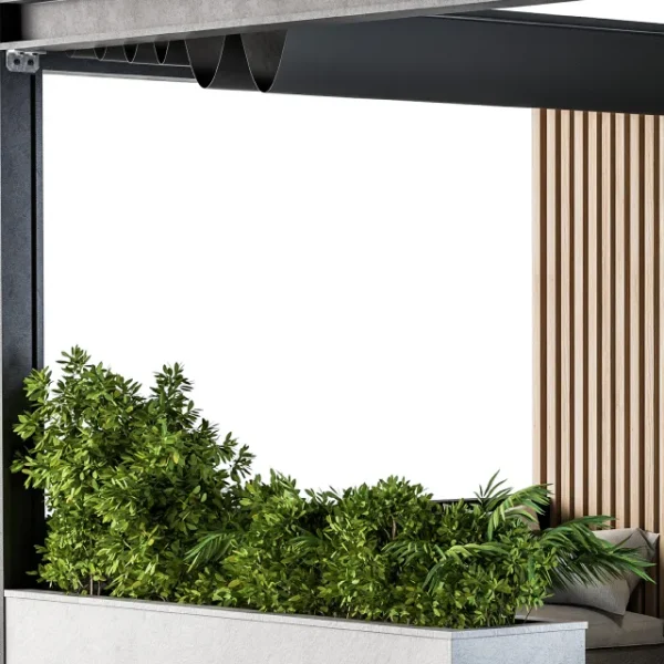 3DSky - Roof Garden and Landscape Furniture with Pergola 03 - Image 4