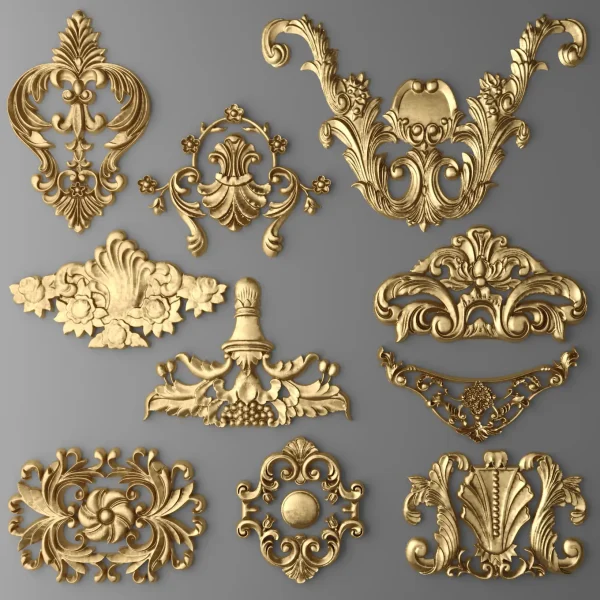3DSky - Set Stucco Decoration 5