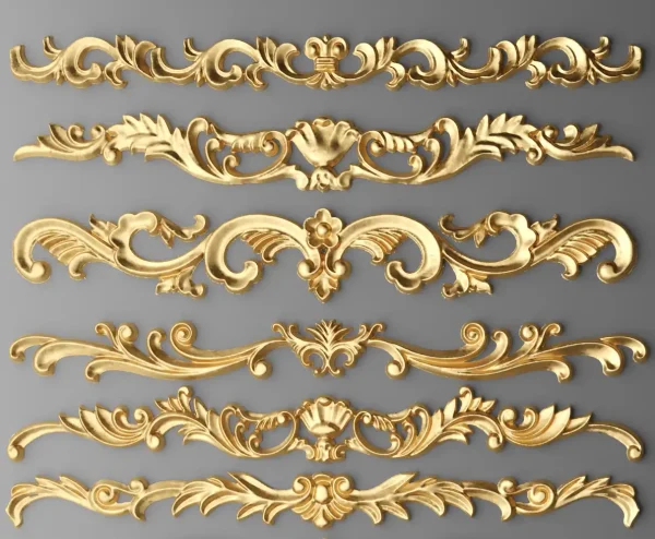 3DSky - Set Stucco Decoration 3
