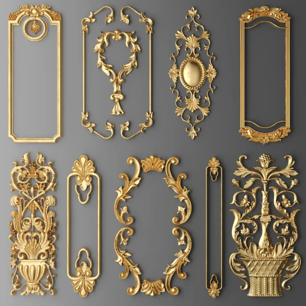 3DSky - Set Stucco Decoration 4