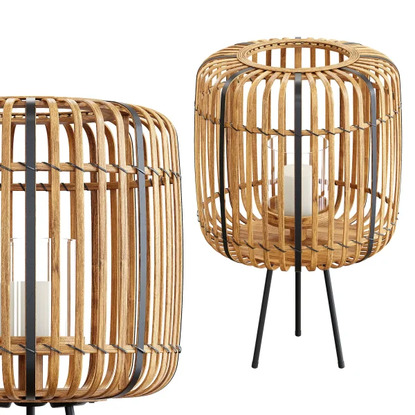 3DSky - Zara Home The Bamboo Decorative Candle Lamp