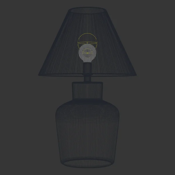 3DSky - Zara Home The Ceramic Lamp - Image 3