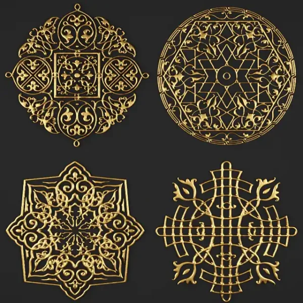 3DSky - Rosette Pattern Carving 2