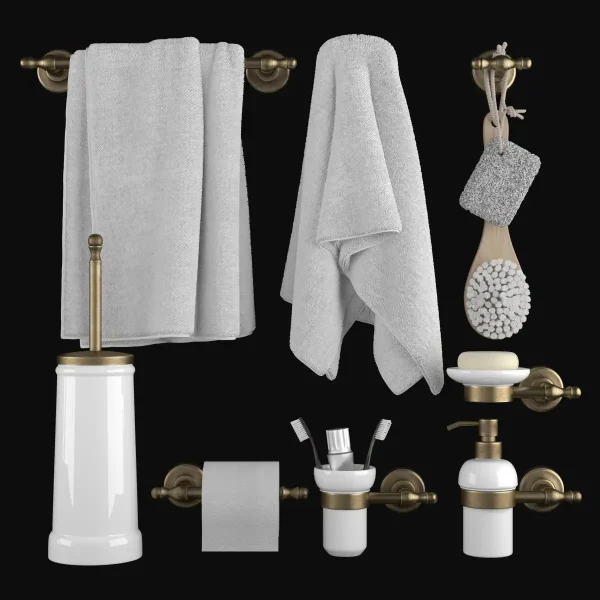 3DSky - Bathroom Accessories Migliore Mirella 01
